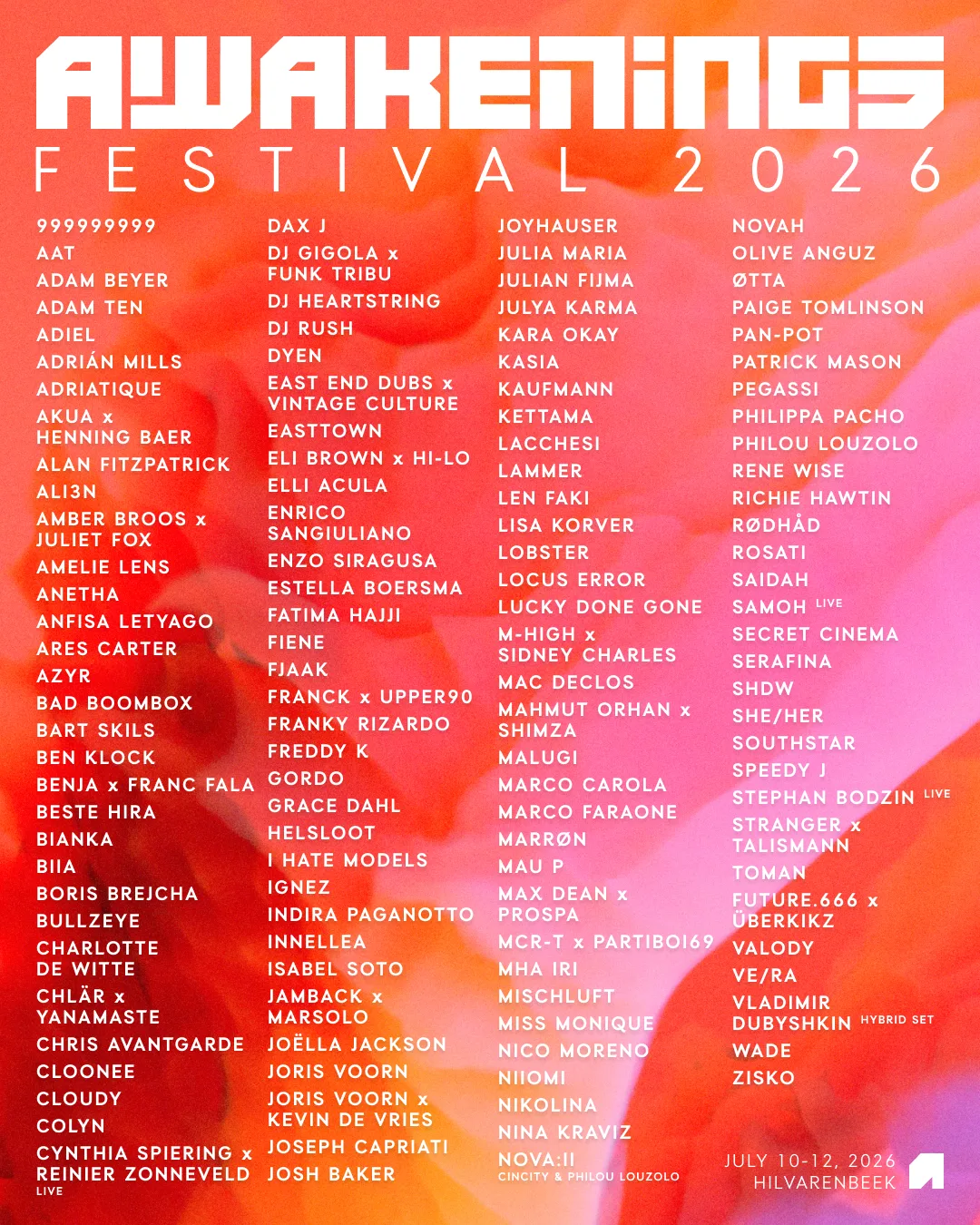 Awakenings Festival 2027 — Official Site Photos