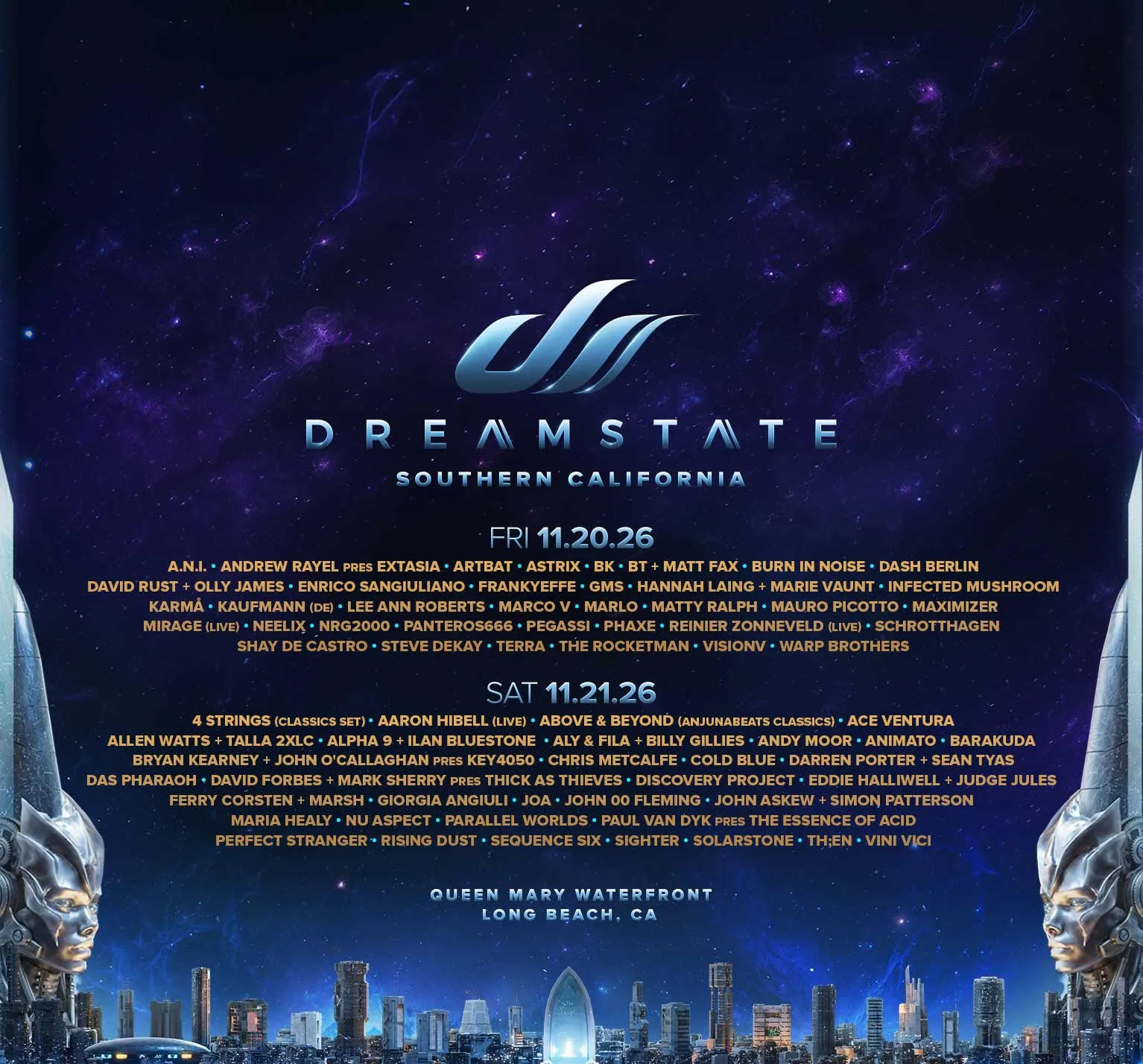 Dreamstate SoCal 2026 — Official Site Photos