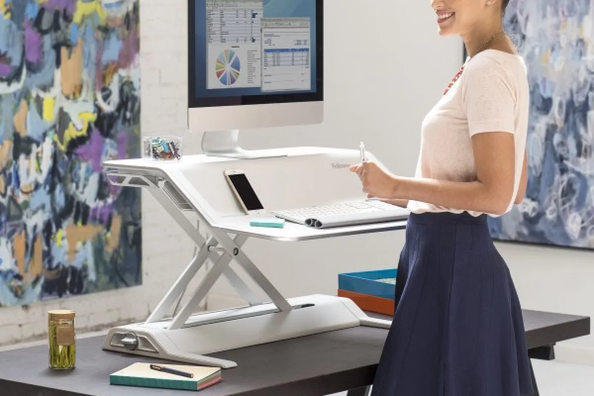 Introducing Lotus™: A Standing Desk That Moves Freely with You
