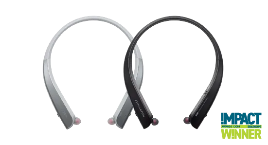 Phiaton’s Neck Band Style BT 150 NC Earphones Win 2018 Dealerscope IMPACT! Award